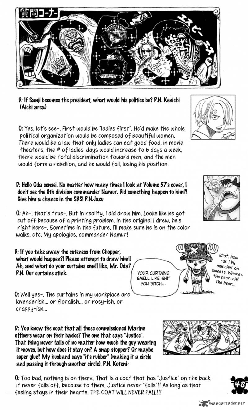 One Piece Chapter 596 - Page 20 in English