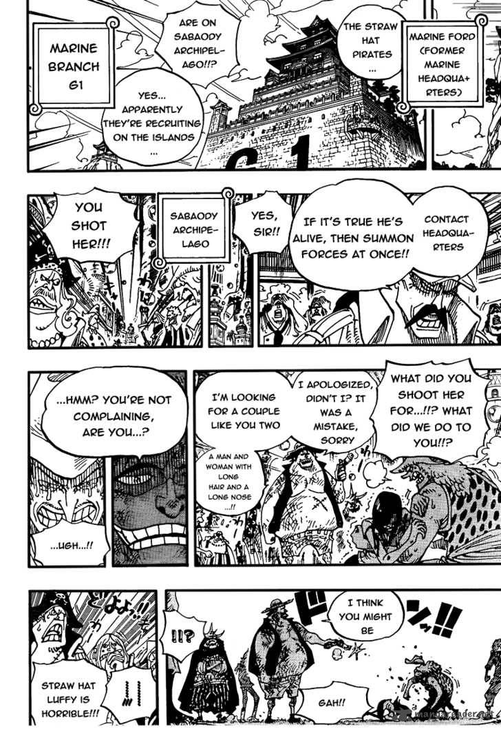 One Piece Chapter 598 - Page 21 in English