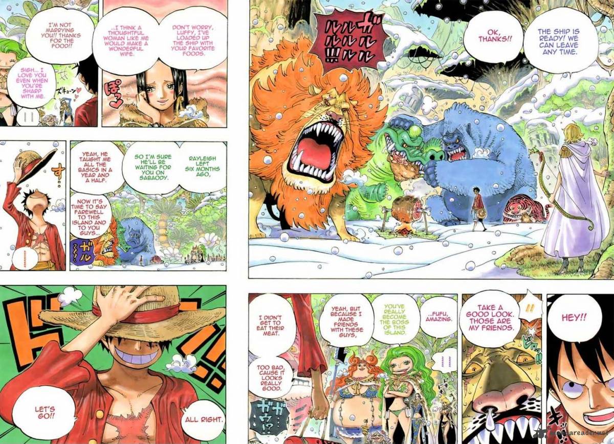 One Piece Chapter 598 - Page 3 in English
