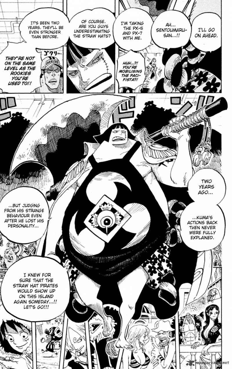 One Piece Chapter 599 - Page 14 in English