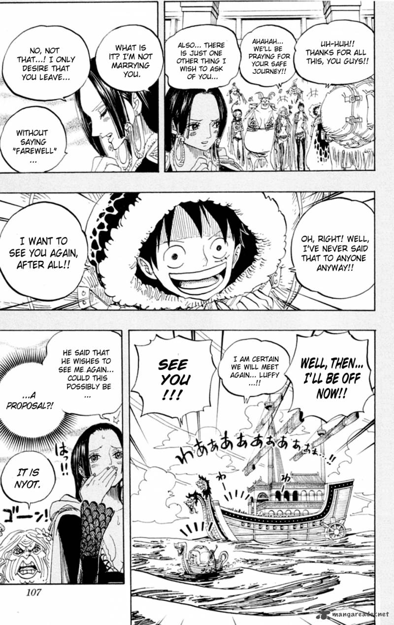 One Piece Chapter 599 - Page 3 in English