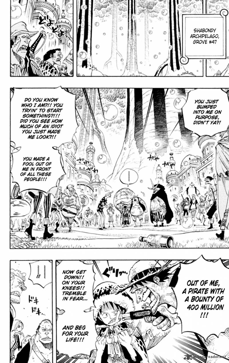 One Piece Chapter 599 - Page 4 in English