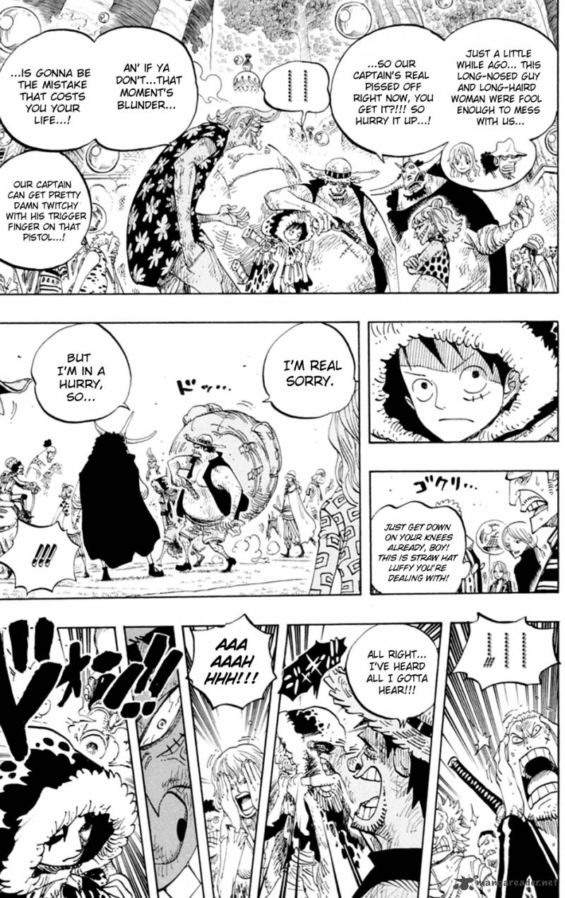 One Piece Chapter 599 - Page 5 in English