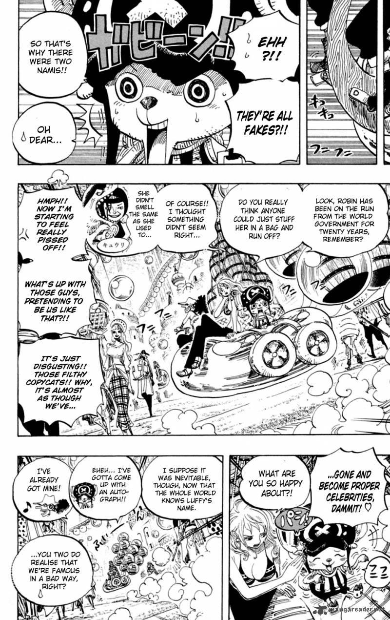 One Piece Chapter 600 - Page 4 in English