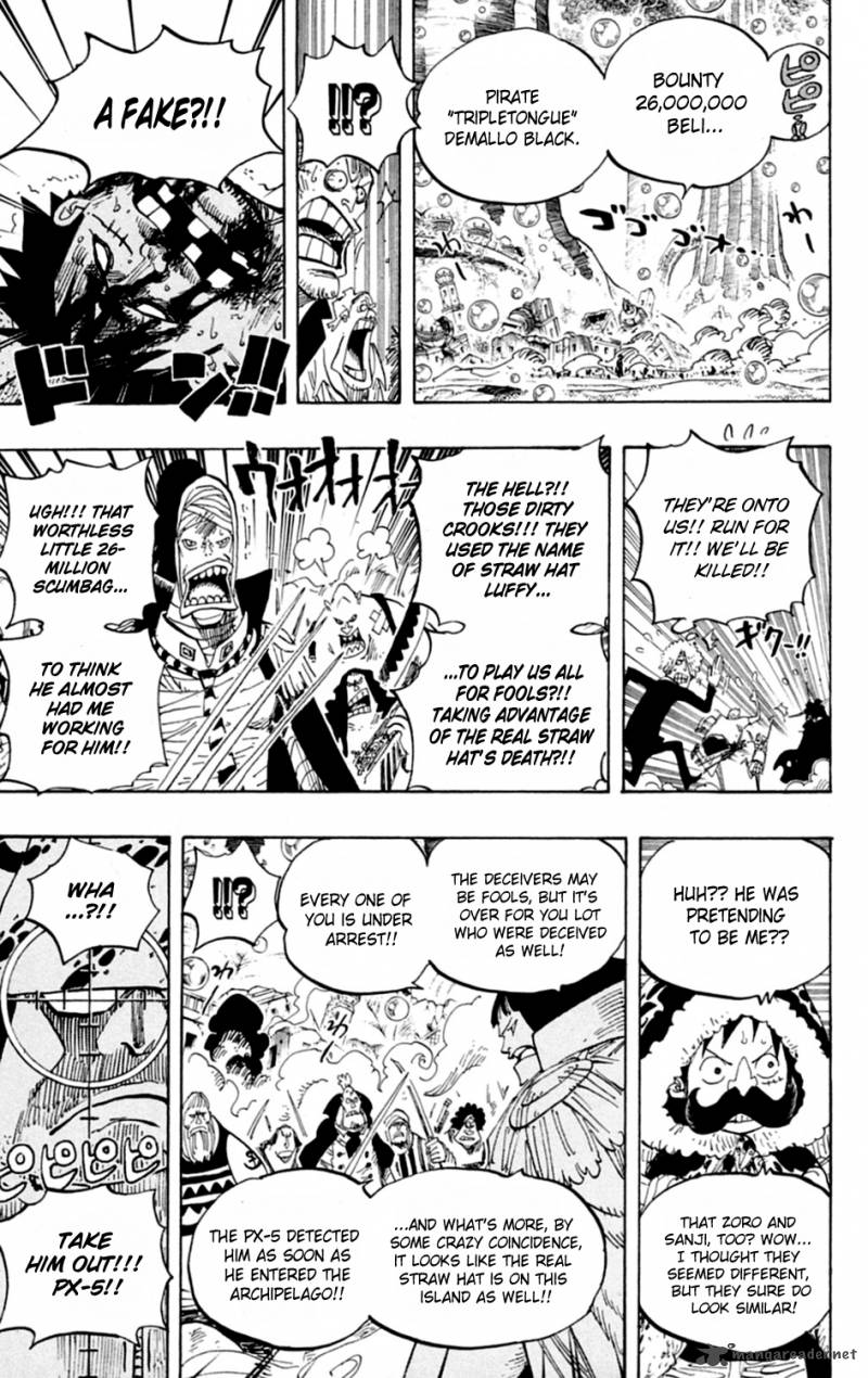 One Piece Chapter 601 - Page 10 in English