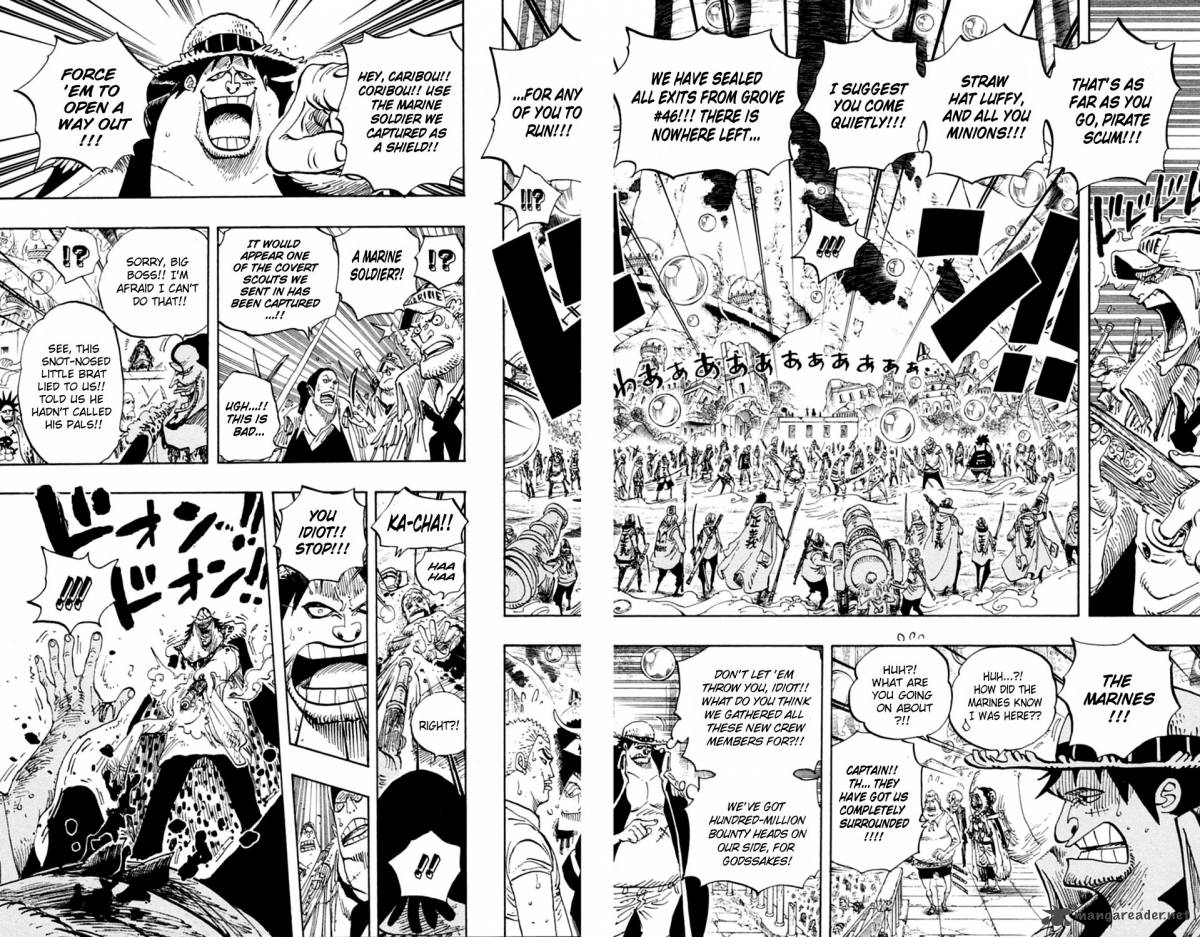 One Piece Chapter 601 - Page 4 in English