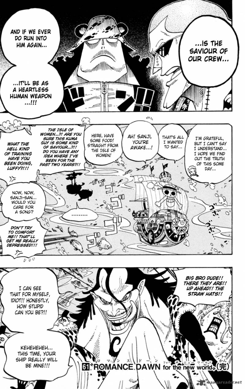 One Piece Chapter 603 - Page 16 in English