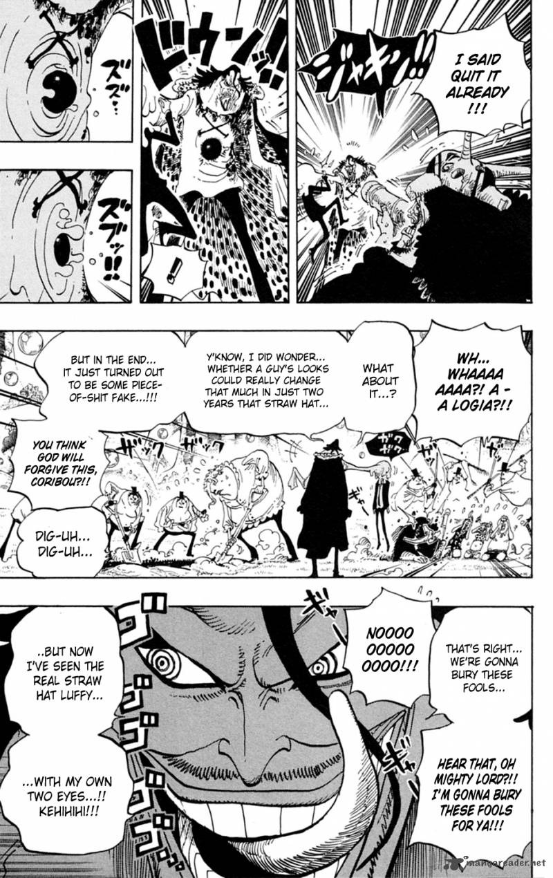 One Piece Chapter 603 - Page 3 in English