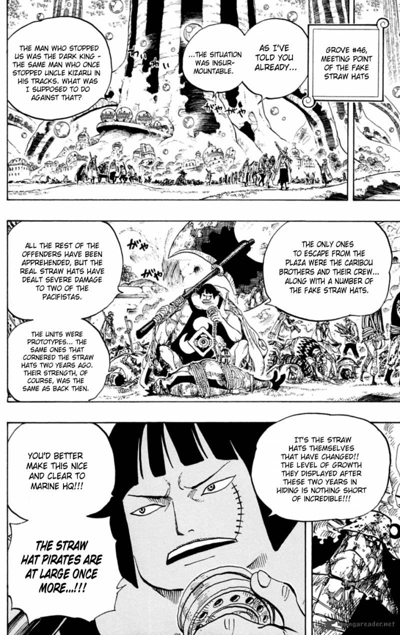 One Piece Chapter 603 - Page 4 in English