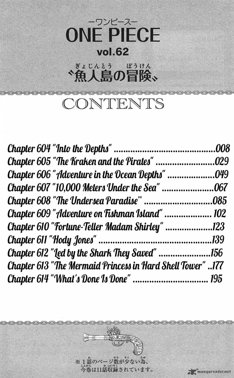 One Piece Chapter 604 - Page 10 in English
