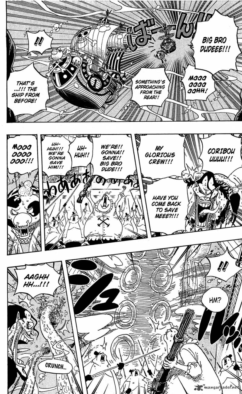 One Piece Chapter 605 - Page 4 in English