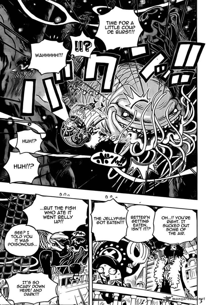 One Piece Chapter 606 - Page 3 in English