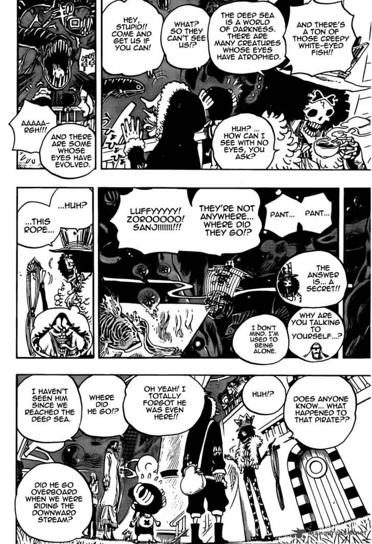 One Piece Chapter 606 - Page 4 in English