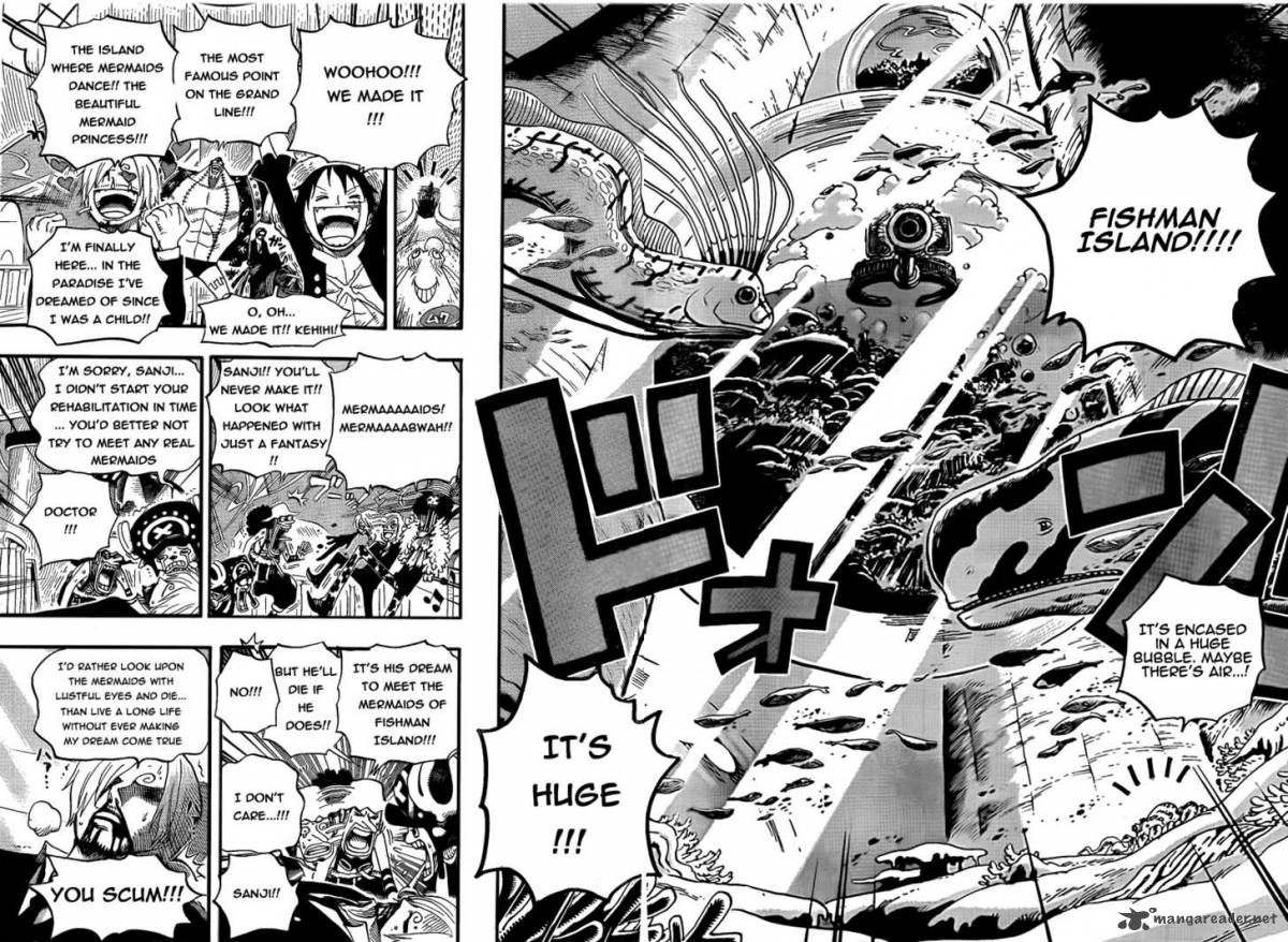 One Piece Chapter 607 - Page 10 in English