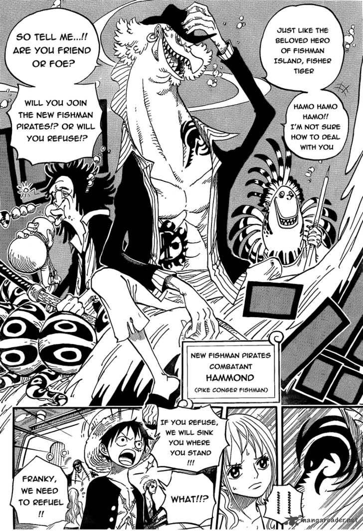 One Piece Chapter 607 - Page 12 in English