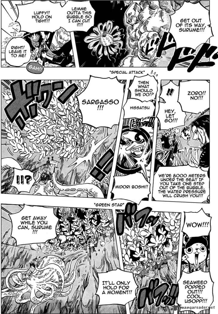 One Piece Chapter 607 - Page 8 in English