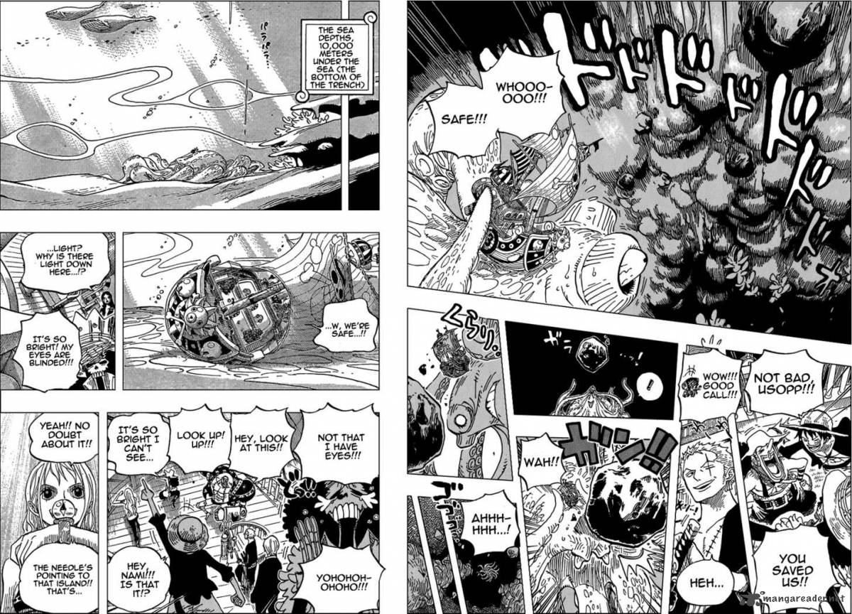 One Piece Chapter 607 - Page 9 in English
