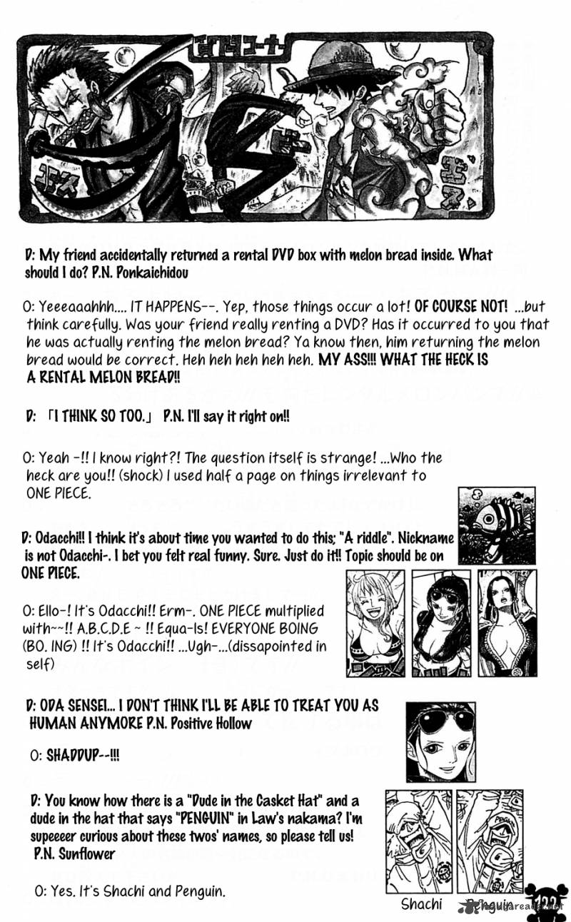 One Piece Chapter 609 - Page 19 in English