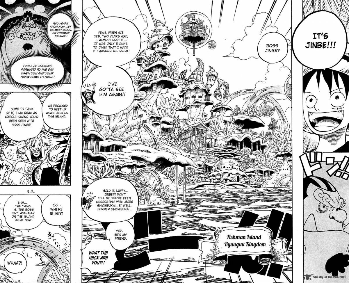 One Piece Chapter 609 - Page 5 in English