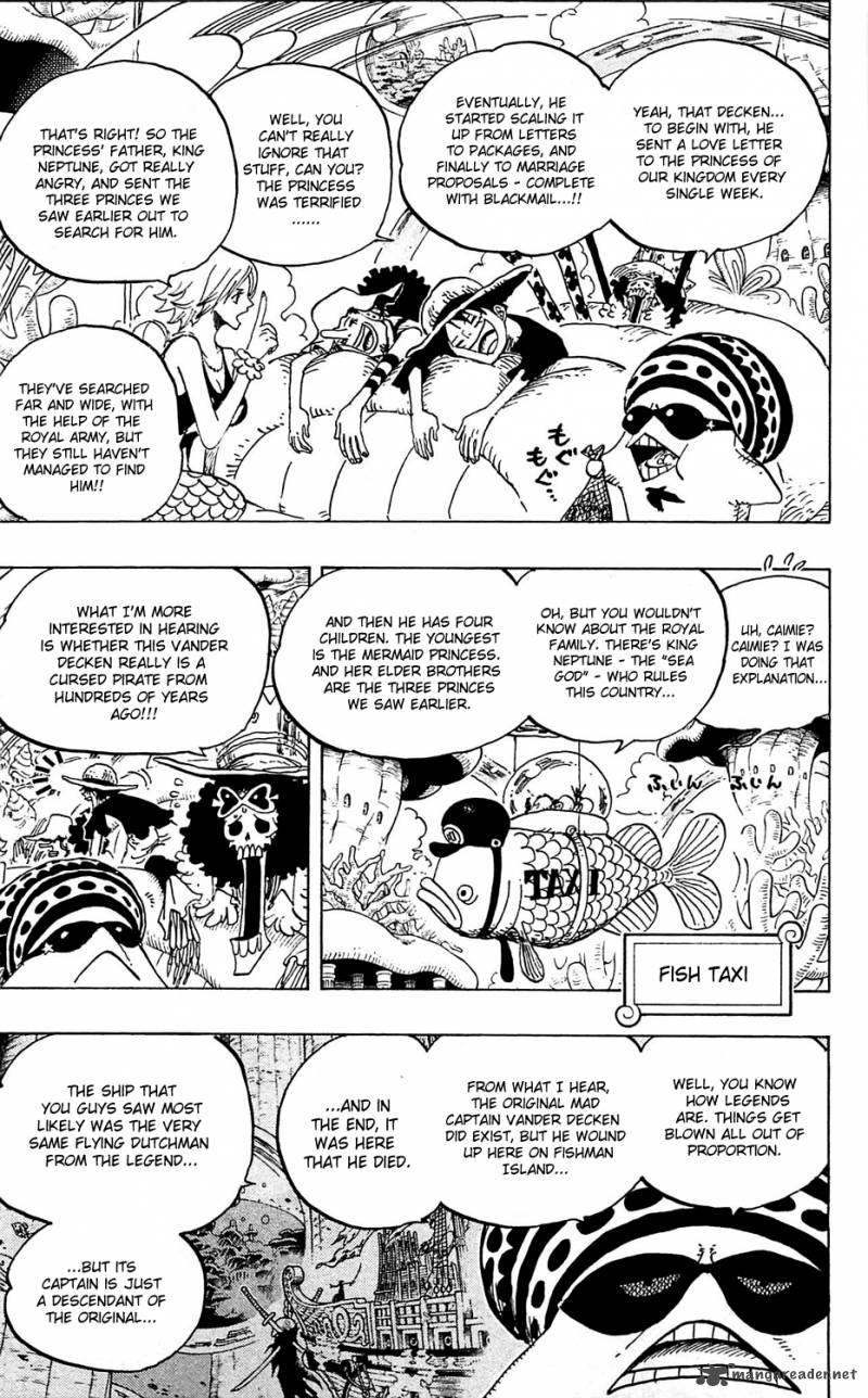 One Piece Chapter 610 - Page 11 in English