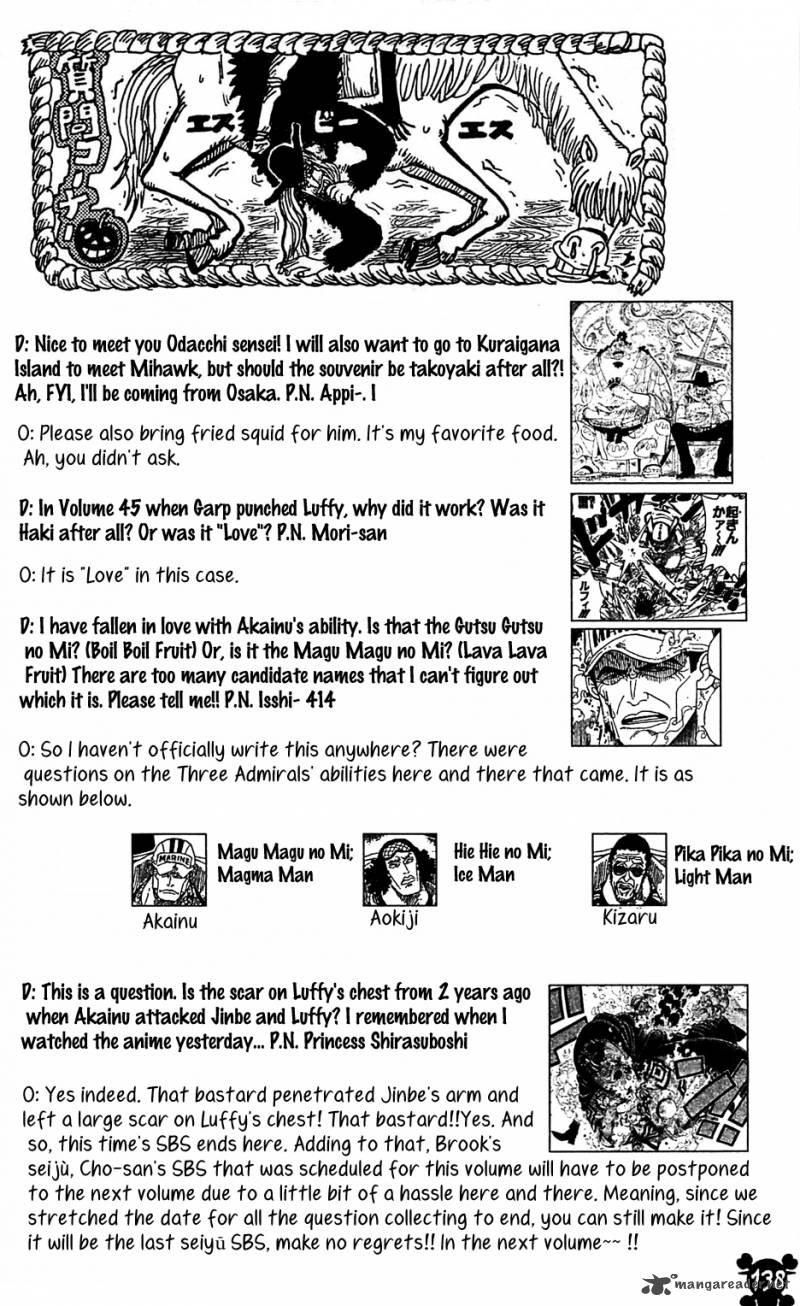 One Piece Chapter 610 - Page 16 in English