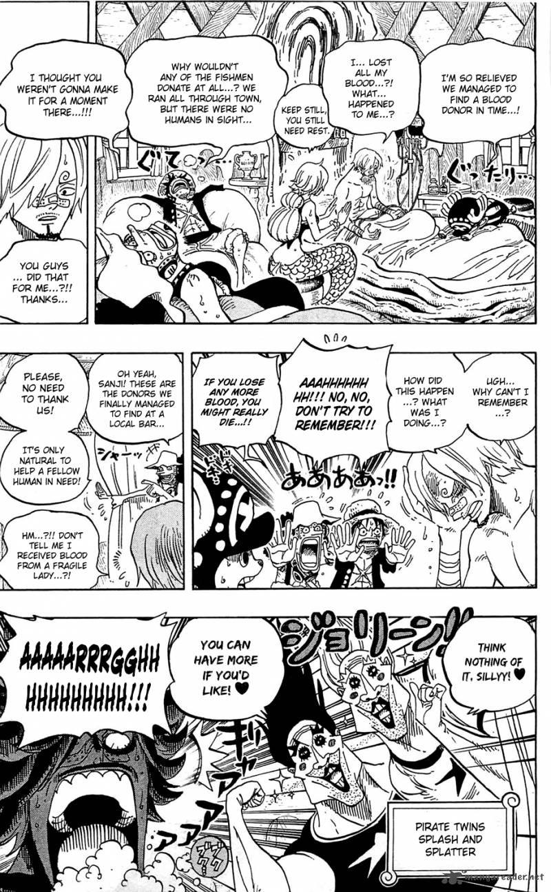One Piece Chapter 610 - Page 3 in English