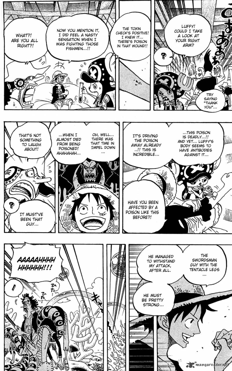One Piece Chapter 610 - Page 4 in English