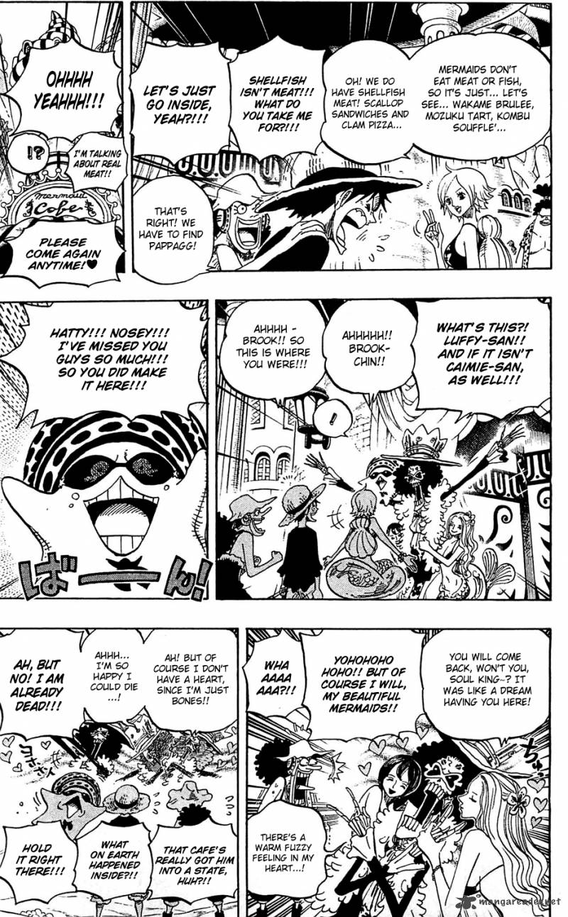 One Piece Chapter 610 - Page 9 in English
