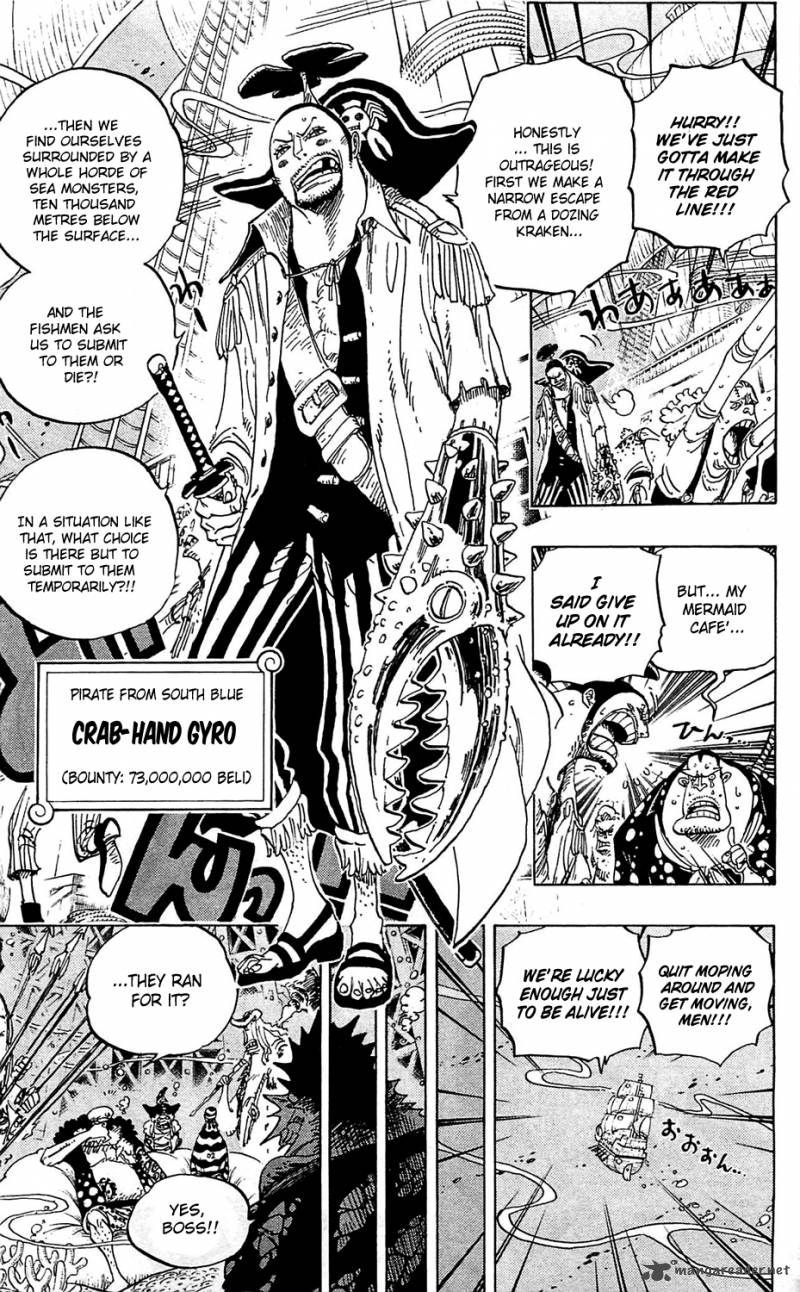 One Piece Chapter 611 - Page 3 in English