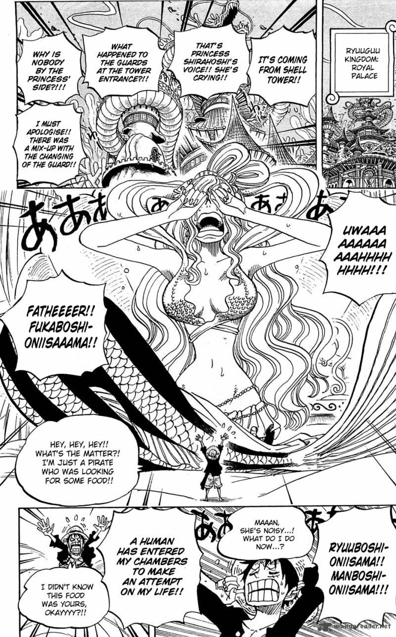 One Piece Chapter 613 - Page 4 in English