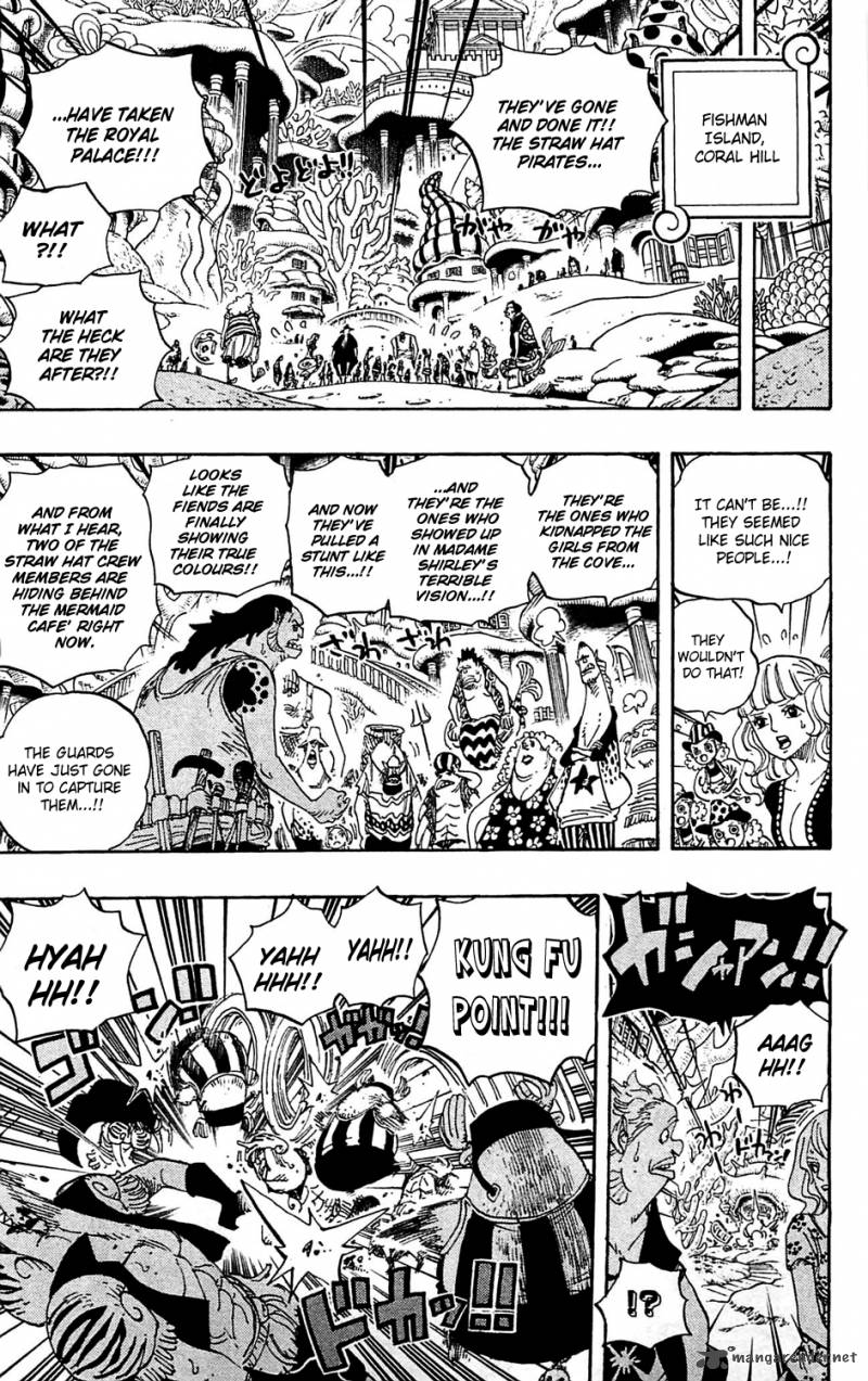 One Piece Chapter 614 - Page 8 in English