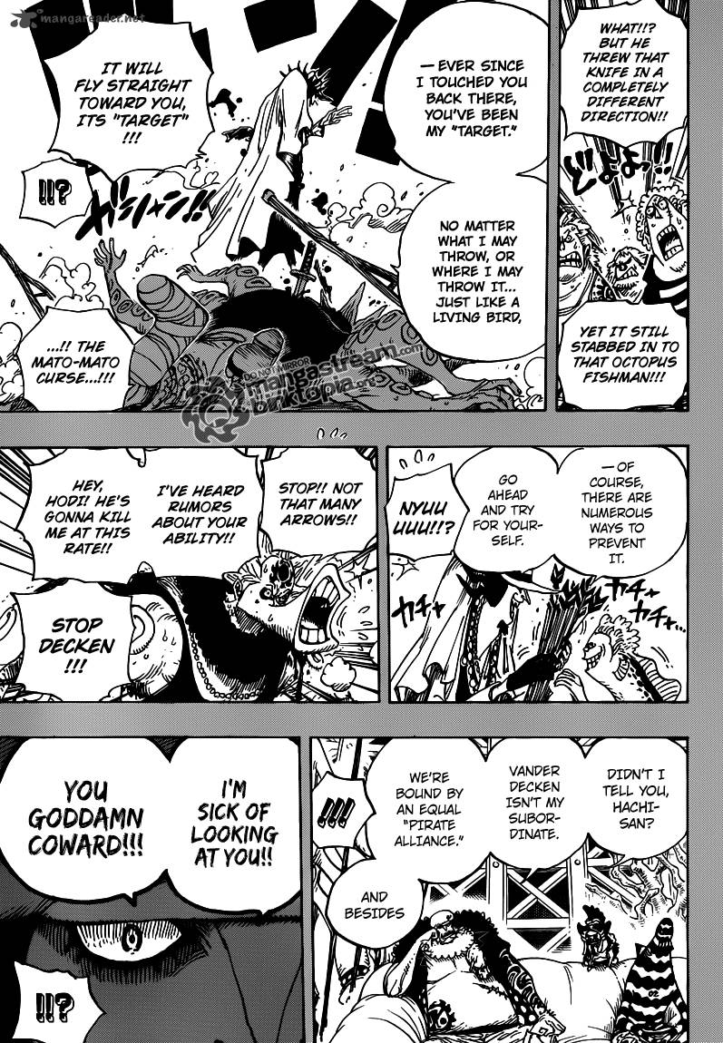 One Piece Chapter 615 - Page 11 in English