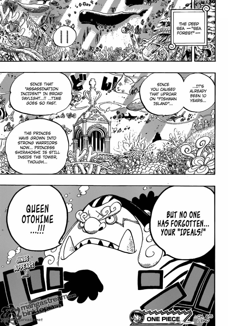 One Piece Chapter 615 - Page 17 in English