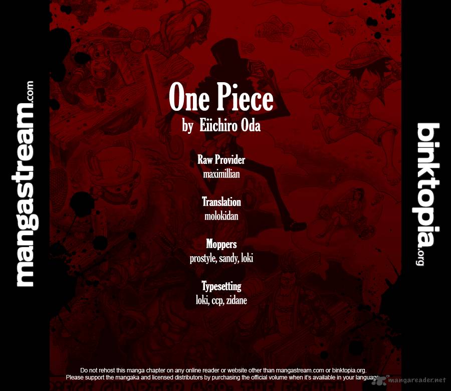 One Piece Chapter 615 - Page 20 in English