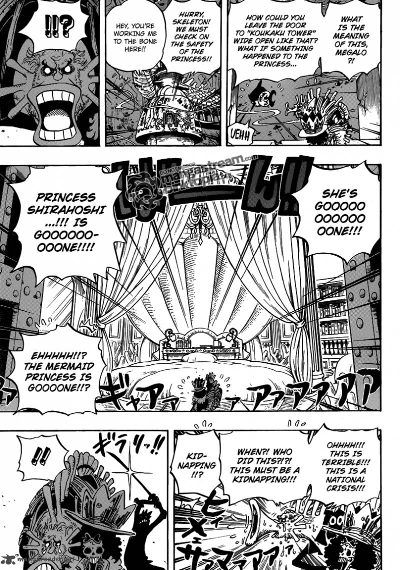 One Piece Chapter 615 - Page 3 in English
