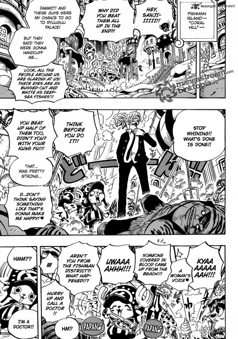 One Piece Chapter 615 - Page 5 in English