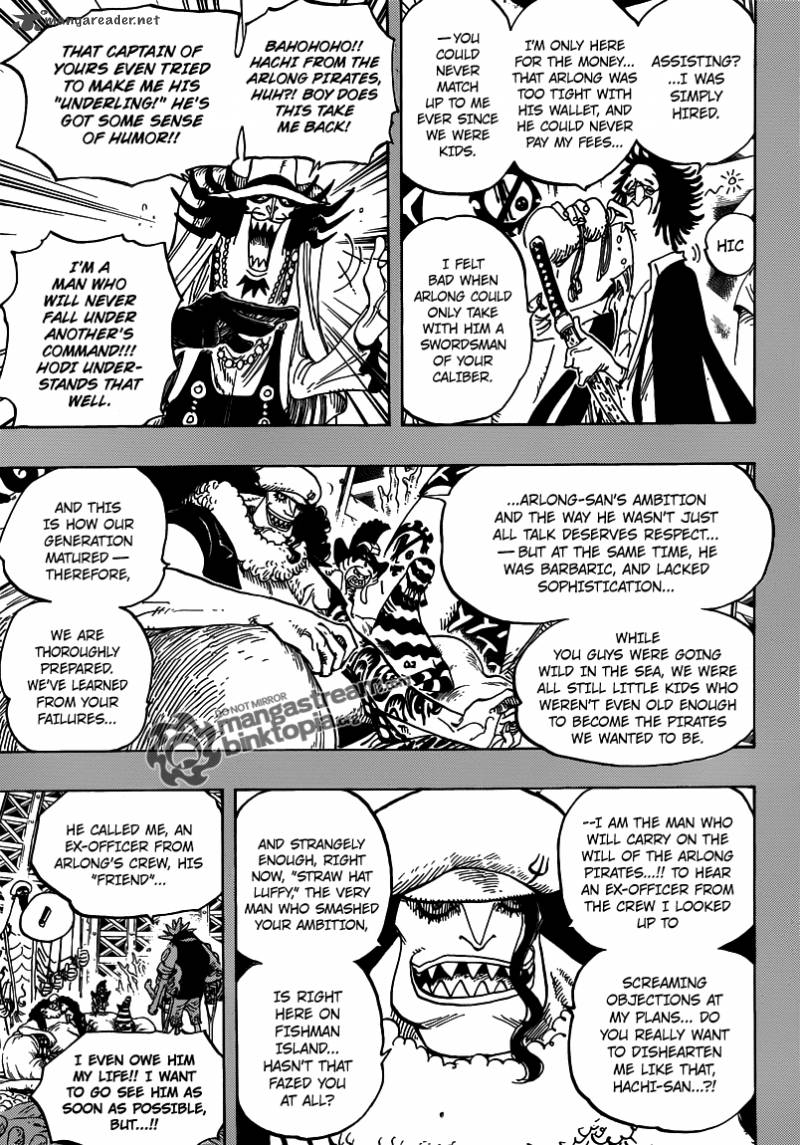 One Piece Chapter 615 - Page 9 in English