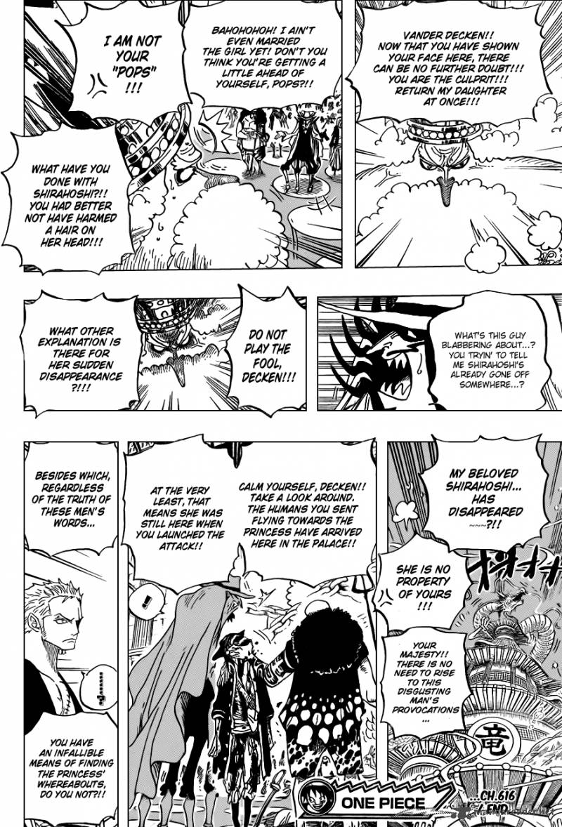 One Piece Chapter 616 - Page 14 in English