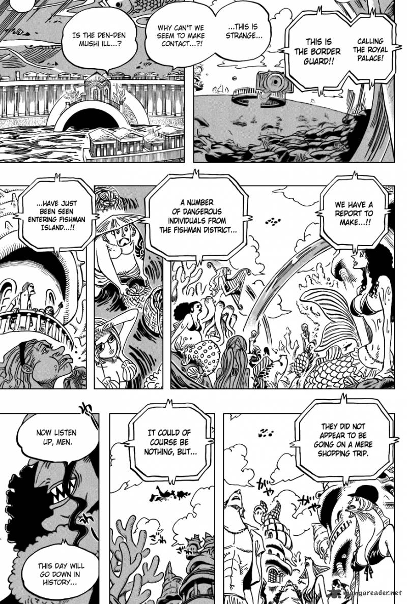 One Piece Chapter 616 - Page 3 in English