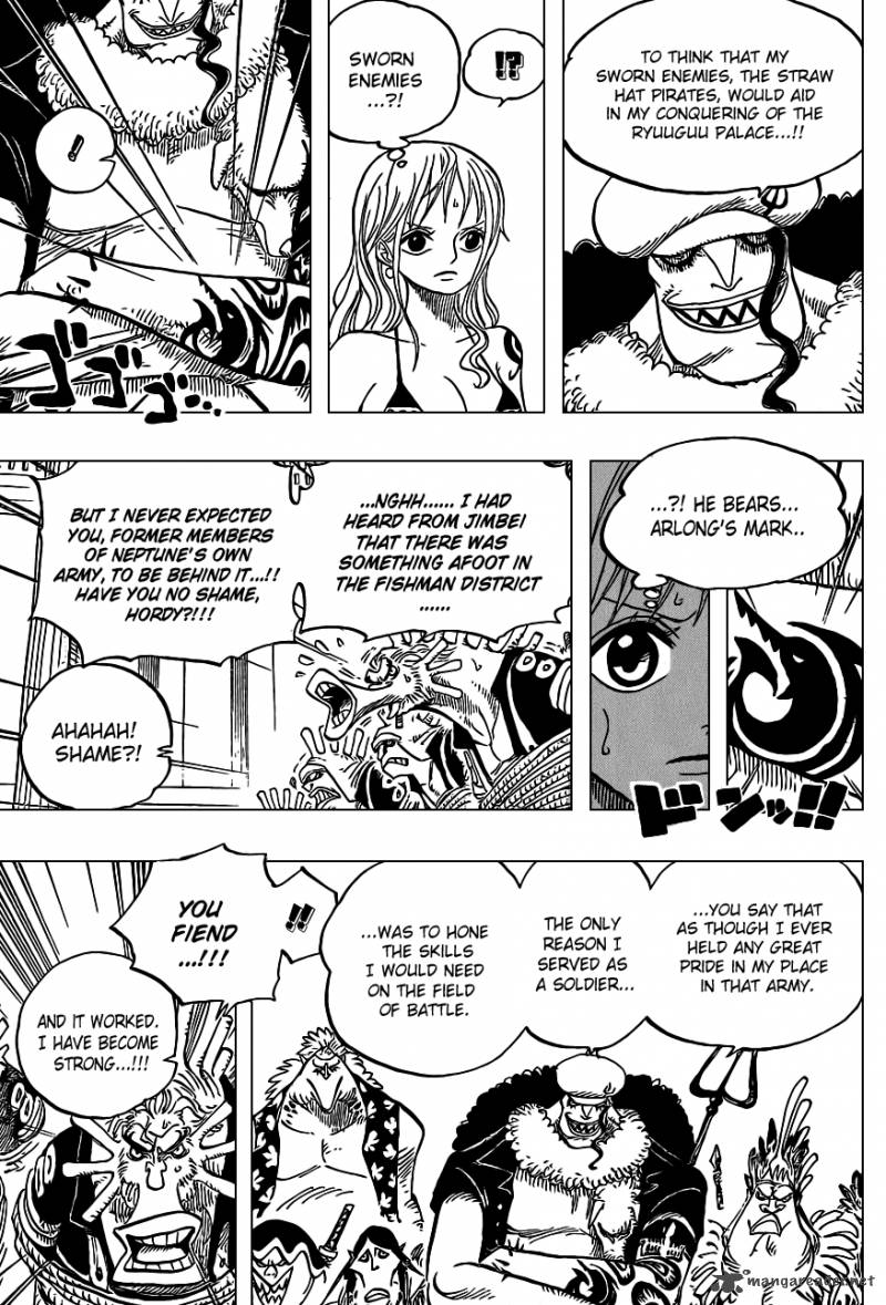 One Piece Chapter 617 - Page 3 in English