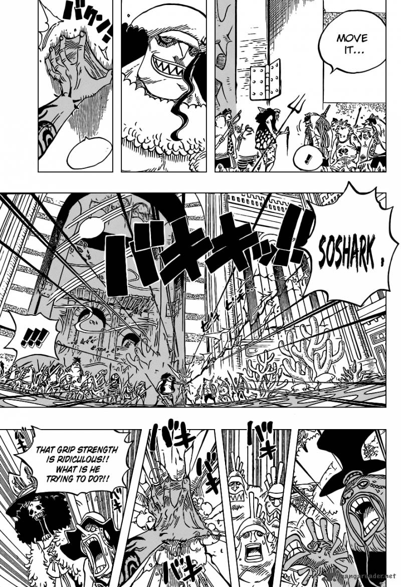 One Piece Chapter 617 - Page 5 in English