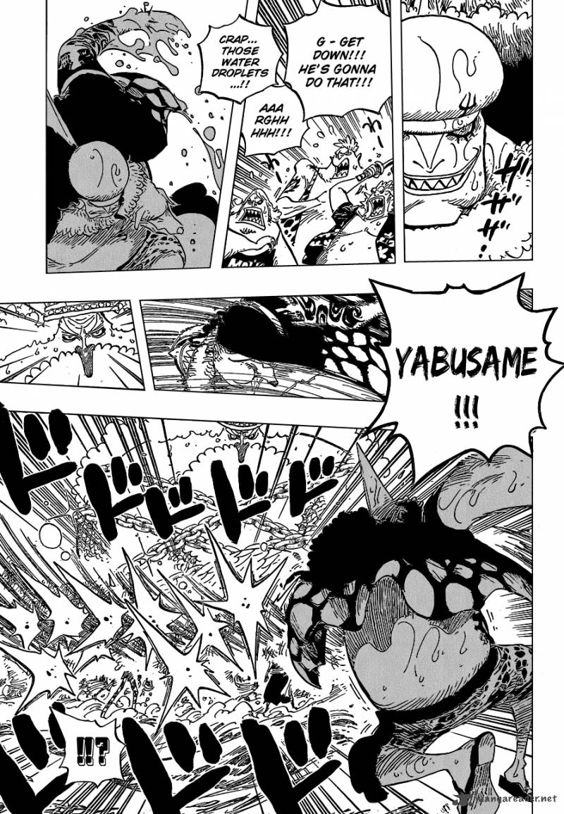 One Piece Chapter 617 - Page 7 in English