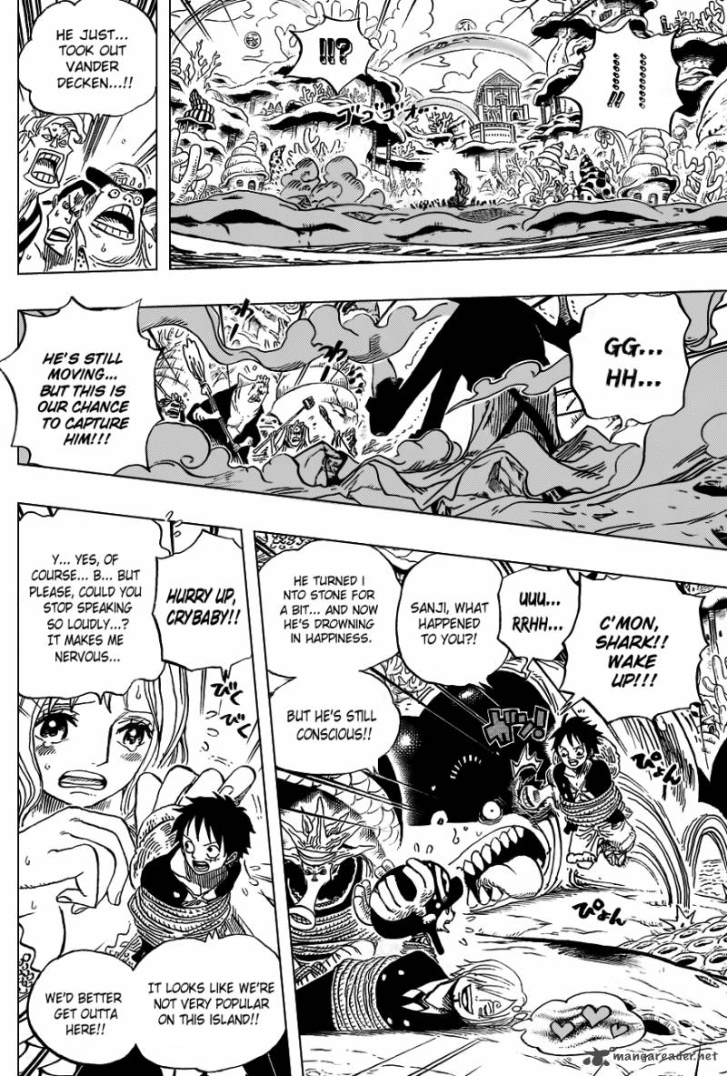 One Piece Chapter 618 - Page 12 in English