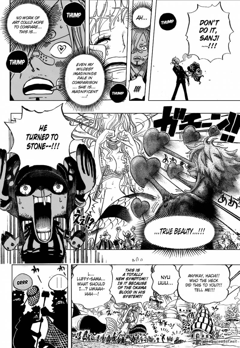 One Piece Chapter 618 - Page 4 in English