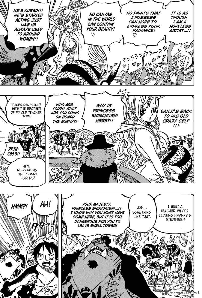 One Piece Chapter 619 - Page 11 in English