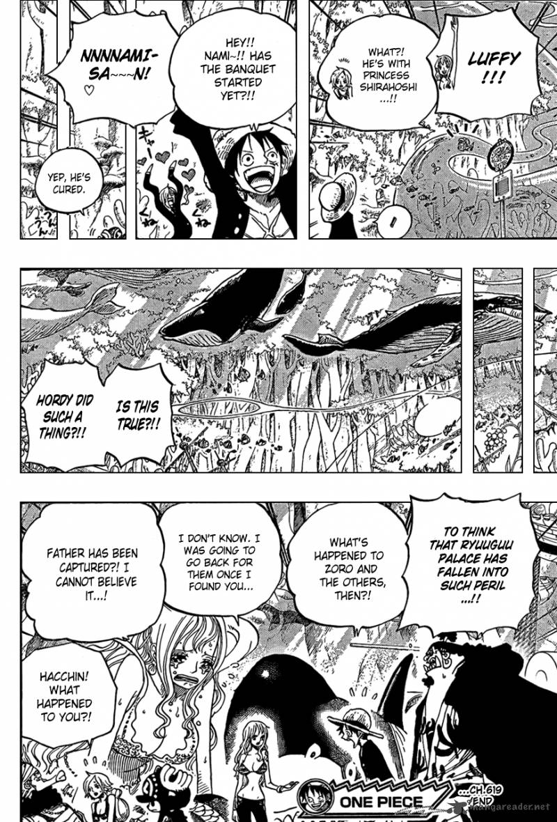 One Piece Chapter 619 - Page 14 in English