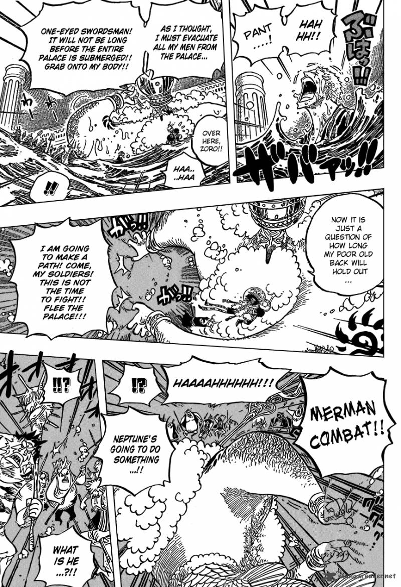 One Piece Chapter 619 - Page 3 in English