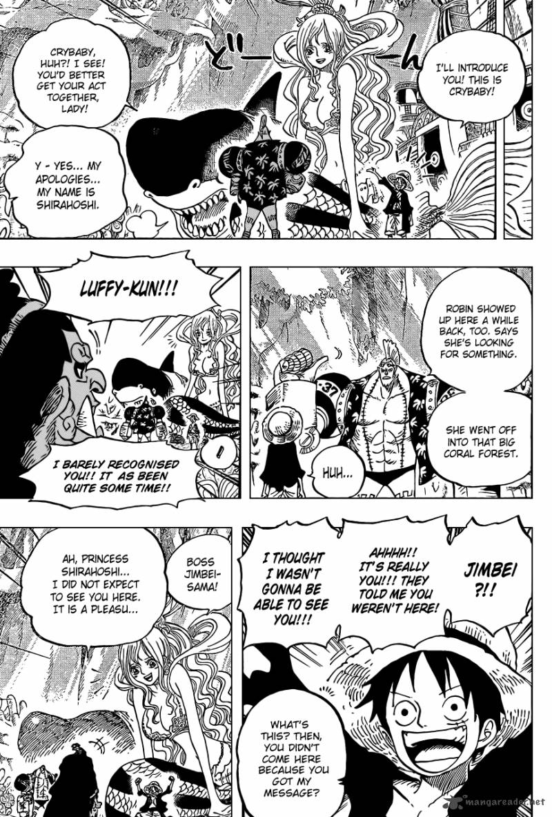 One Piece Chapter 619 - Page 9 in English