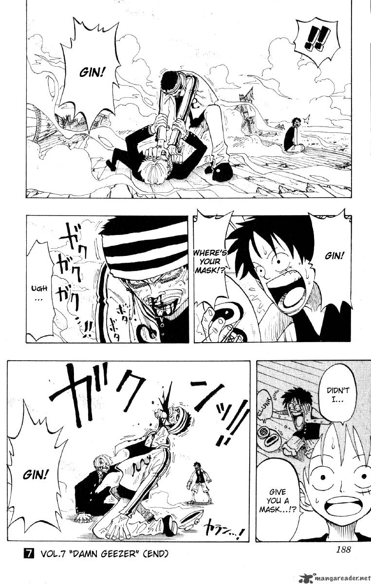 One Piece Chapter 62 - Page 18 in English