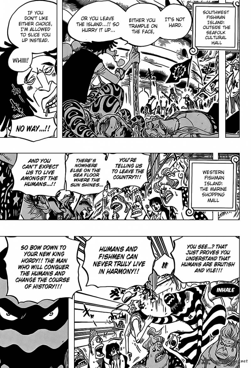 One Piece Chapter 620 - Page 5 in English